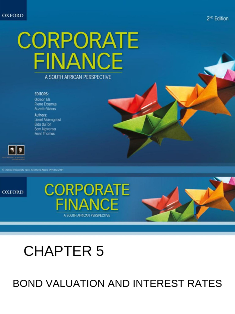 Bond Valuation and Interest Rates Guide | PDF | Bonds (Finance) | Interest