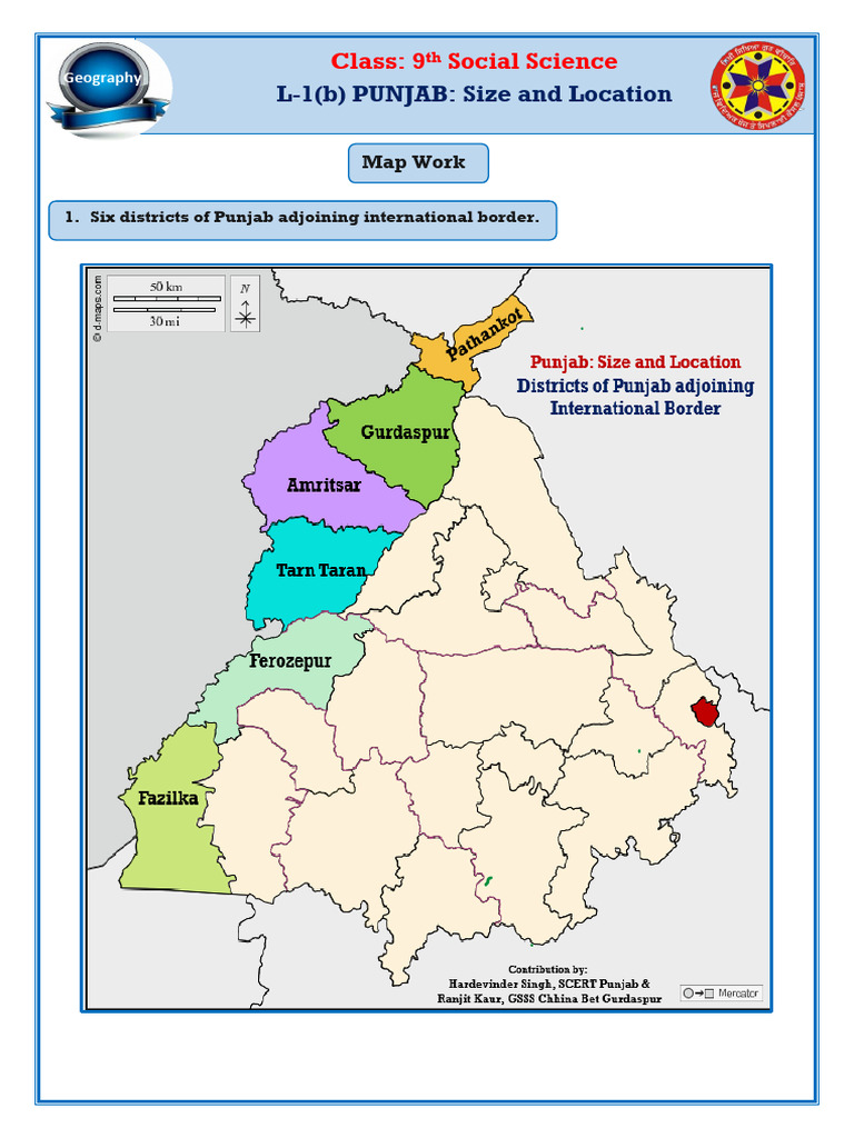 Punjab: Geography and PEPSU Overview | PDF | Punjab