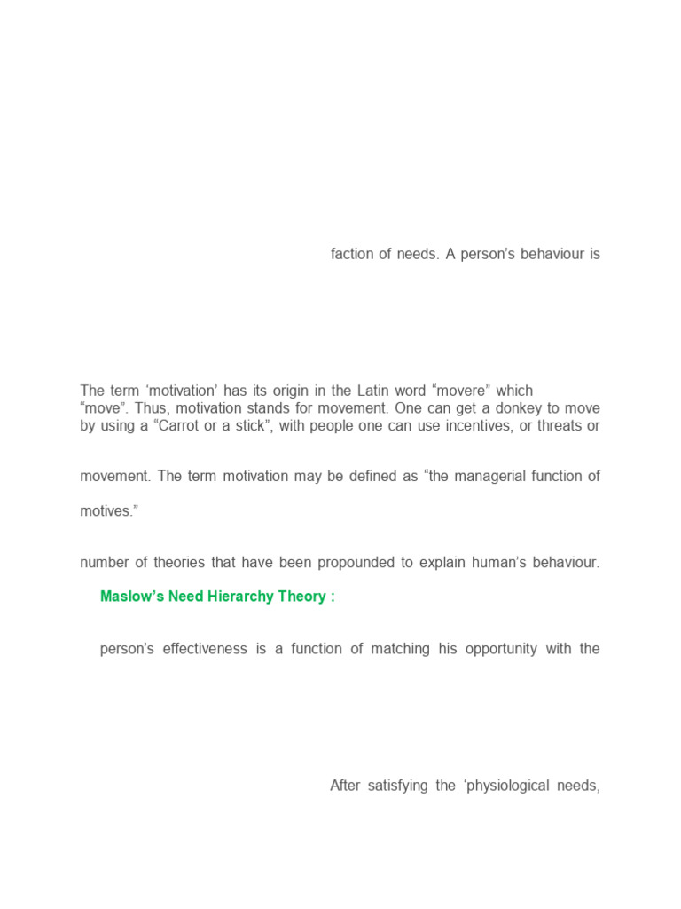 McClelland's Theory of Entrepreneurial Motivation | PDF | Motivation ...