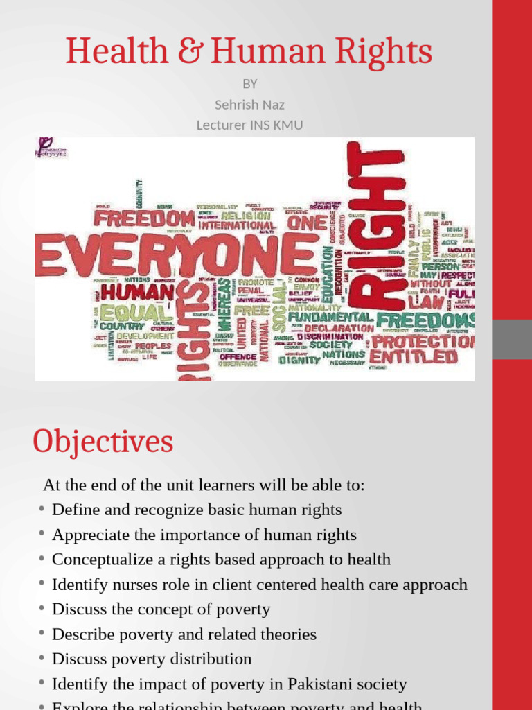 Human Rights and Poverty in Health Care | PDF | Malnutrition | Poverty
