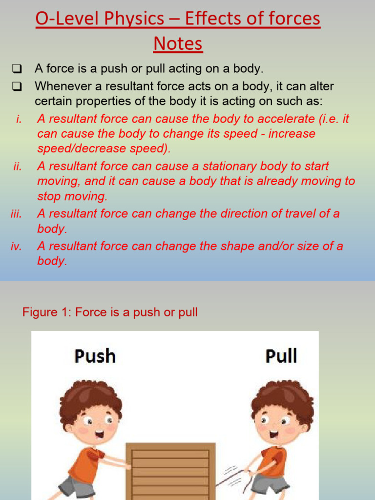 Effects of Resultant Forces in Physics | PDF | Force | Weight