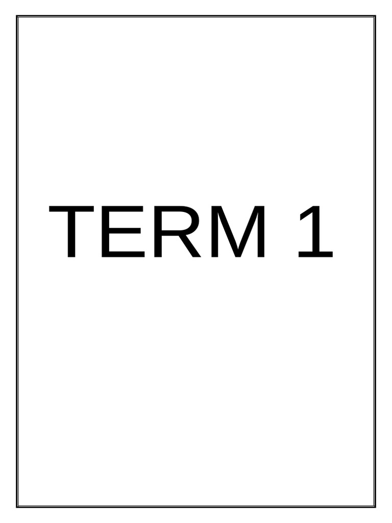 TERM Interleaves | PDF
