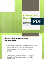 El Discurso Expositivo Macroestructura