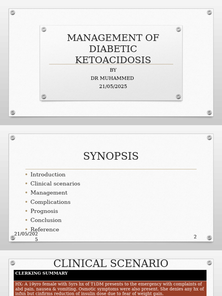 Managing Diabetic Ketoacidosis Effectively | PDF | Physiology ...