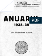 Anuarul Univ Cluj 1938-39
