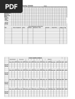 Daily Butchery Cleaning Schedule | PDF