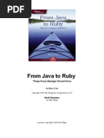 Download From Java to Ruby Book Summary by Paul Klipp SN8952351 doc pdf