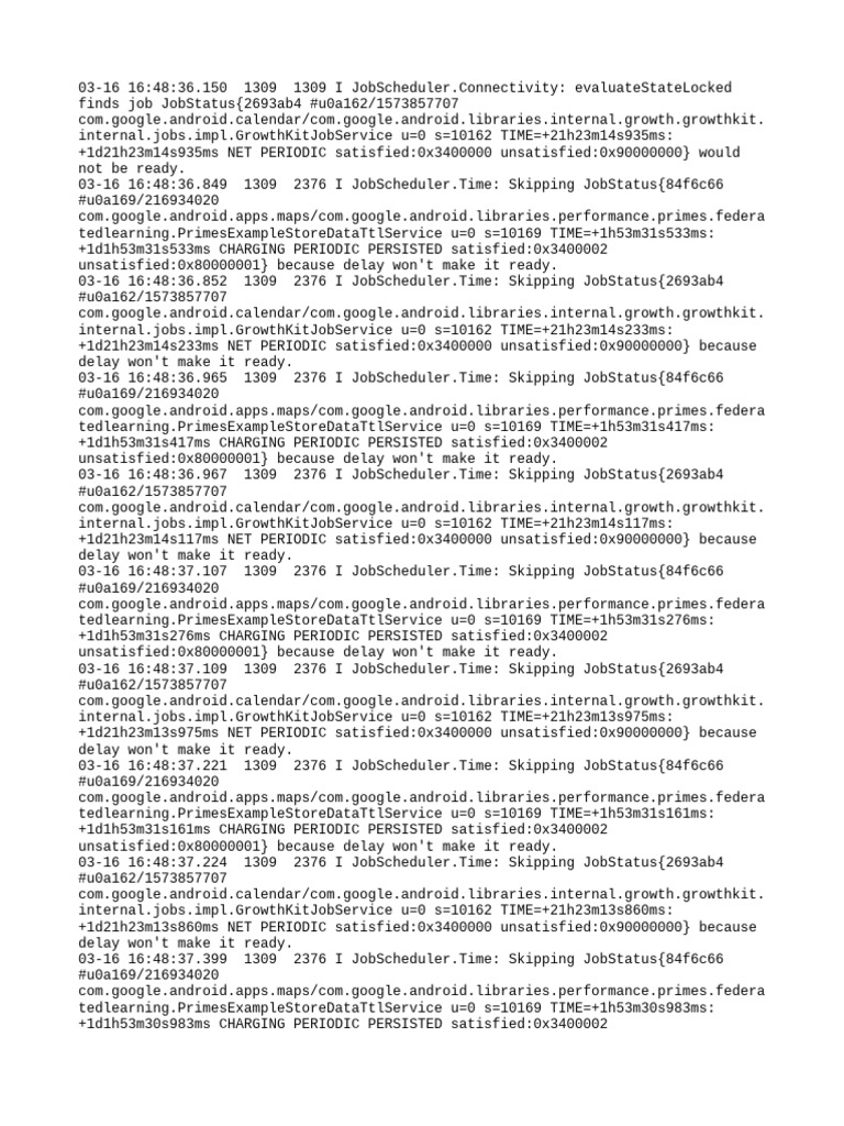 Log | PDF | Mobile Computers | Android (Operating System)