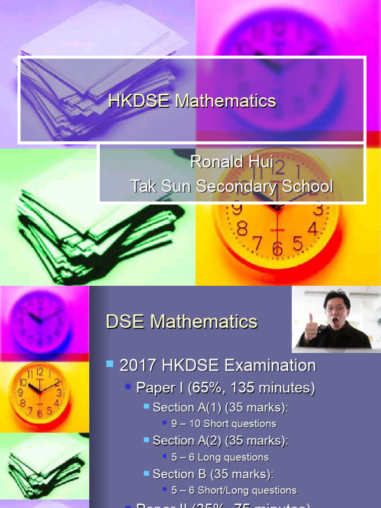 HKDSE Mathematics Overview and Preparation | PDF | Equations | Function ...