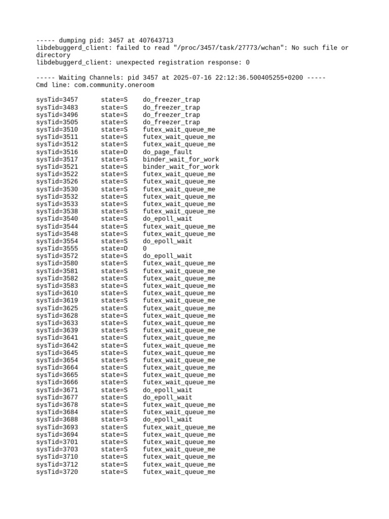 Epoll Wait States Analysis | PDF | System Software | Computing