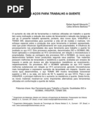 Novos Acos Trabalho Qte