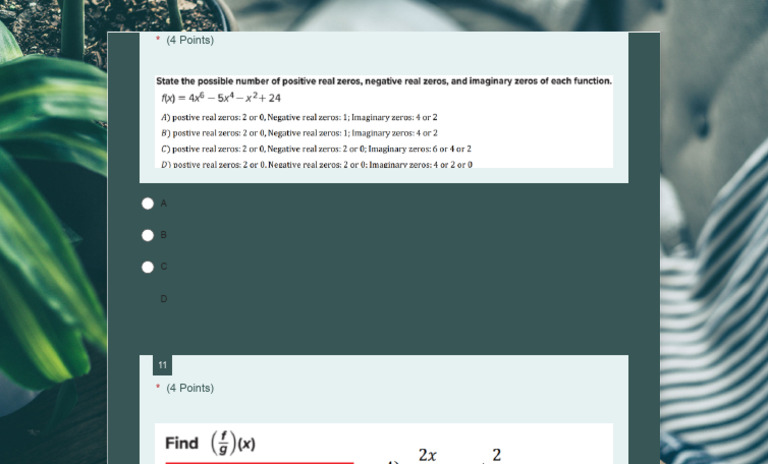 Fatima Alsaeedi 2024-2025 MATH 10 Advance Reveal Mock Exam 2 | PDF