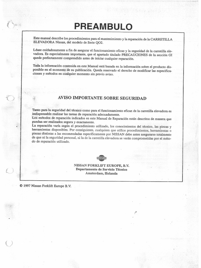 Nissan q02 | PDF