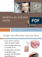 Genética Da Cor Dos Olhos