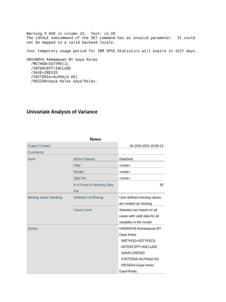 Two Way Anova | PDF | Errors And Residuals | Coefficient Of Determination