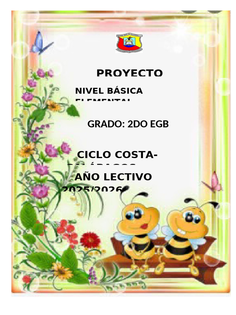 Proyecto Alimentación Saludable 2do EGB | PDF | Escritura | Alimentos
