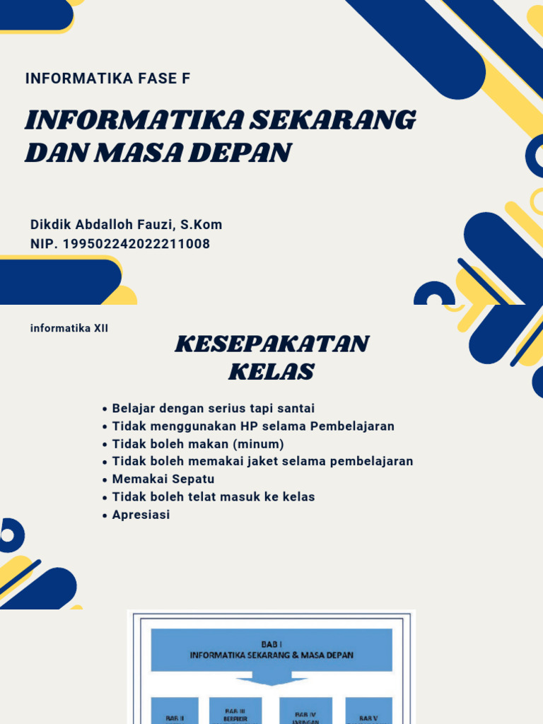 Informatika Masa Kini dan Depan | PDF
