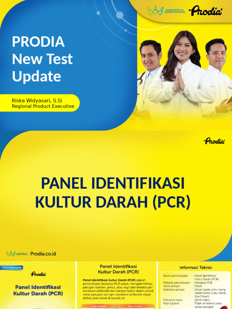 Slide - Prodia New Test Update | PDF