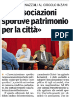 Incontro Con Le Associazioni Sportive - Gazzetta Di Parma-03/04/12