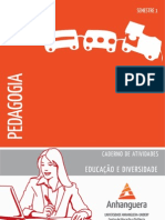 CADERNO DE AIVIDADES - Educacao - e - Diversidade - Pedagogia PDF