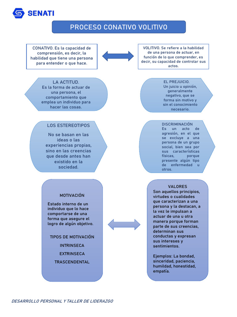 Resumen Procesos Conativos Volitivos | PDF | Motivacional | Motivación