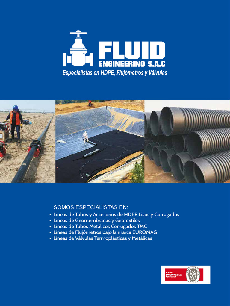 Catalogo Fluid Engineering Sac | PDF