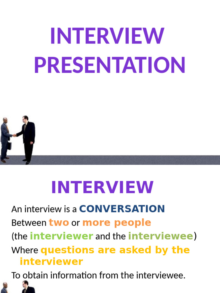 Presentation1 131030121514 Phpapp02 | PDF | Interview | Job Interview