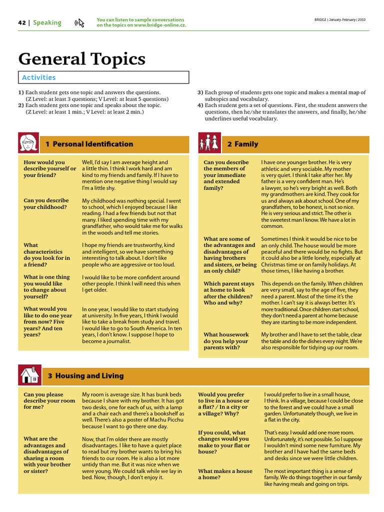Understanding General Topics | PDF