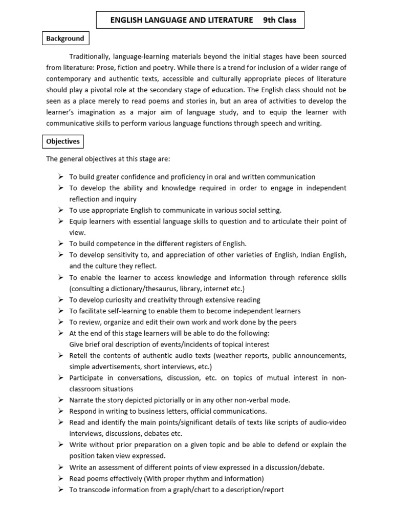 Sylla Eng 9 27 06 2024 | PDF | Linguistics | Human Communication