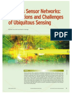 Wireless Sensor Networks Applications and Challenges of Ubiquitous Sensing