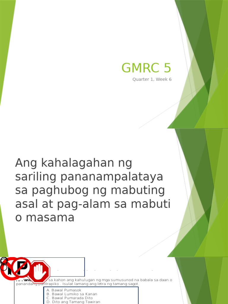 GMRC 5-Q1-W6 | PDF