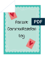 Communication Log