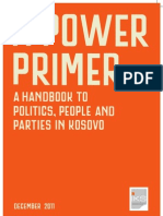 A Power Primer, Handbook To Politics, People and Parties in Kosovo