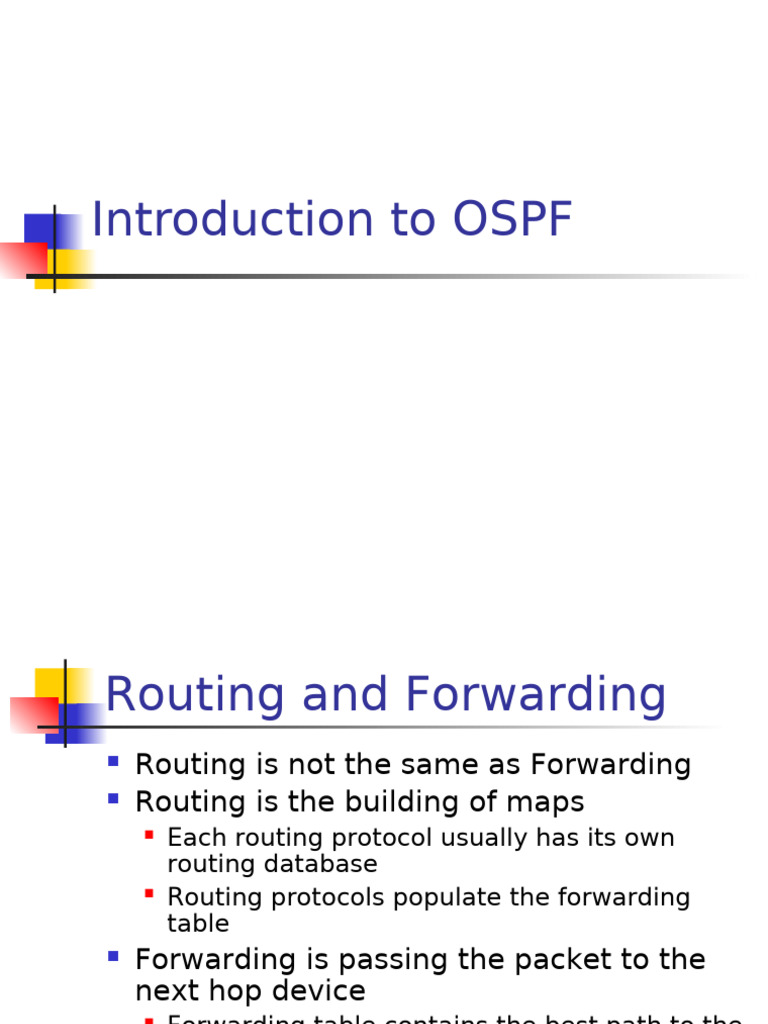 Ospf | PDF | Routing | Communications Protocols