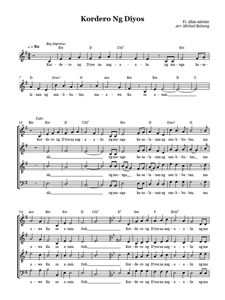 13 Kordero NG Diyos - 250727 - 142847 | PDF