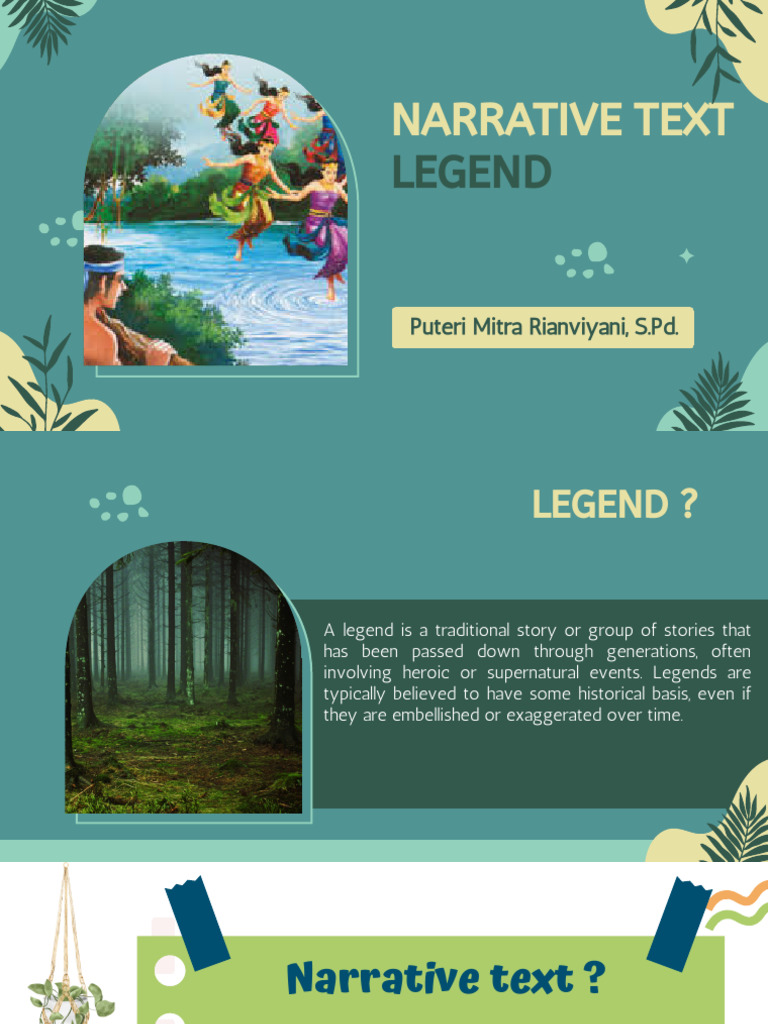 Narrative Text Legend | PDF