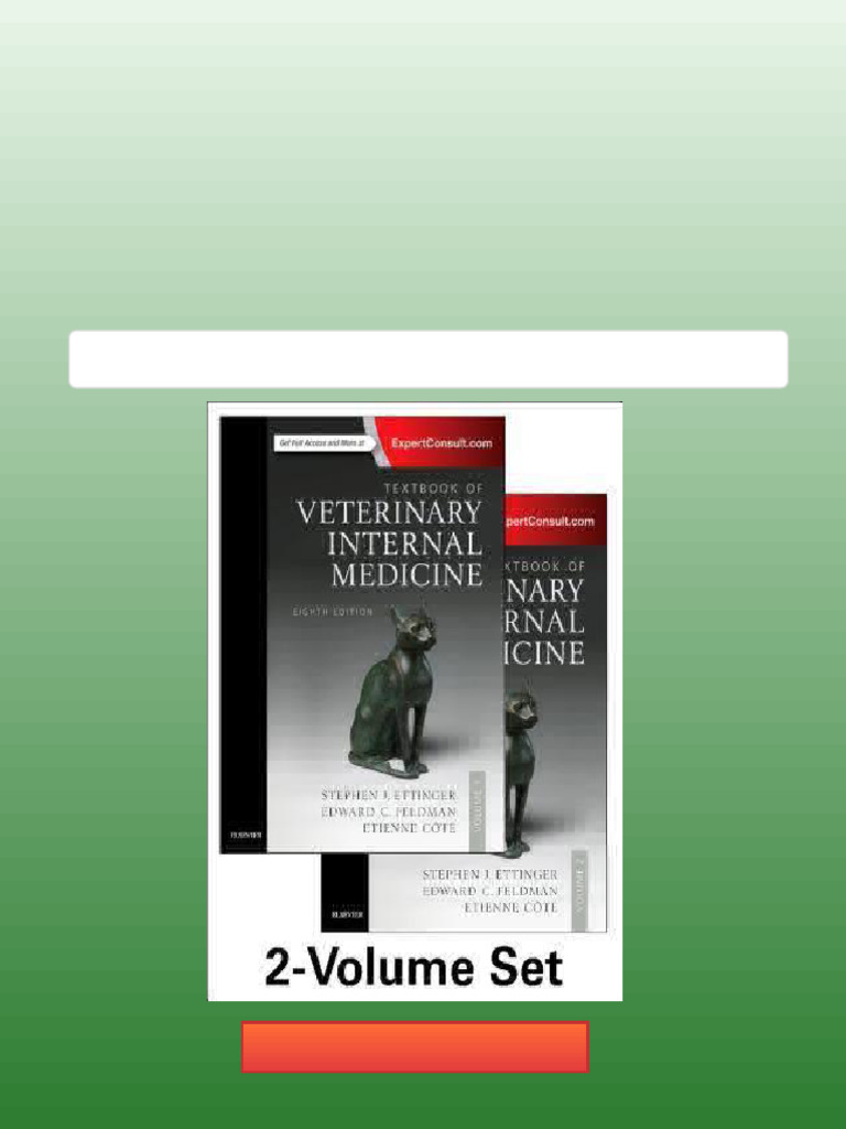 Textbook of Veterinary Internal Medicine Stephen J. Ettinger