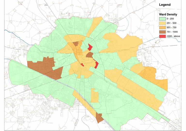 Urban Population Density Guide | PDF