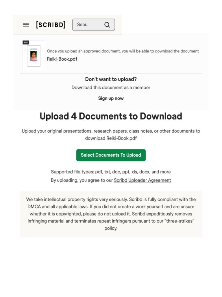 Upload A Document - Scribd | PDF | Scribd