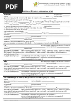 Ficha de Identificacao Do Aluno 1 Ano e Pre Escolar
