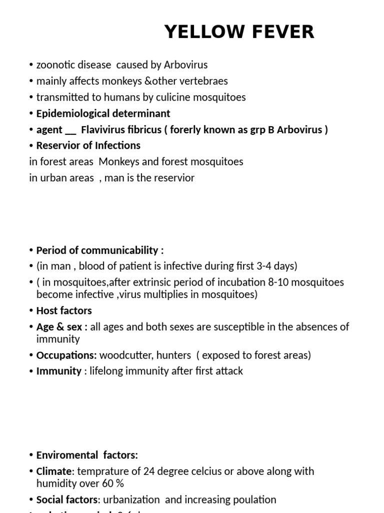 Yellow Fever | PDF | Yellow Fever | Vaccines