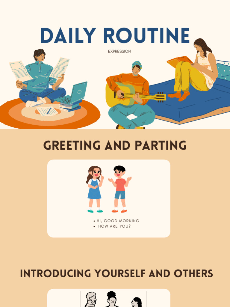 Daily Routine: Basic Conversations Guide | PDF