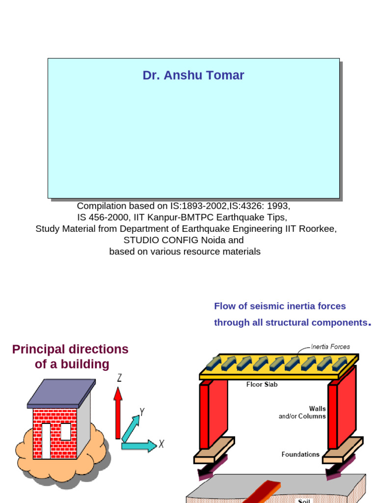 Earthquake Resistance Design Guidelines | PDF | Earthquake Engineering ...