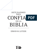 Siete Razones Para Confiar en La Biblia - Erwin W. Lutzer 
