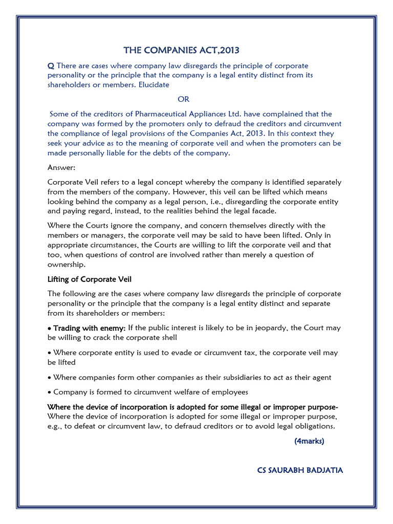 C.A. Q11 | PDF