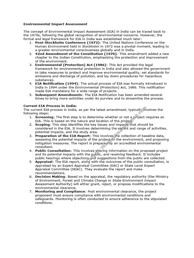 Classroom 2 Environmental Impact Assessment | PDF | Environmental ...