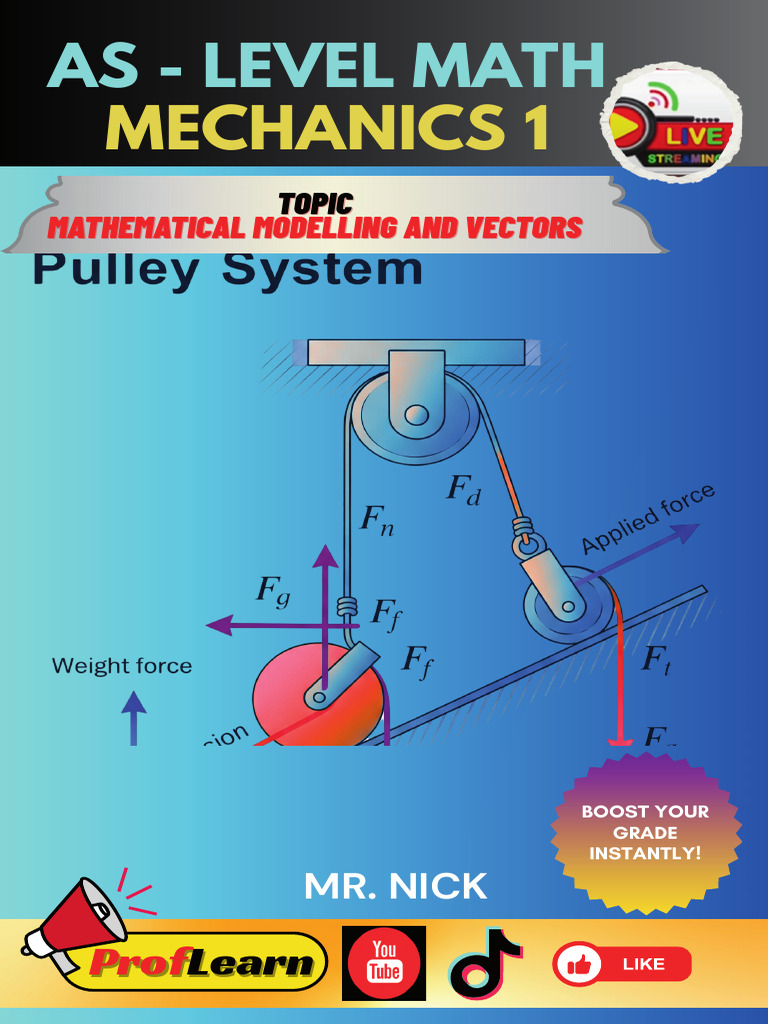 AS-Level Mechanics 1 Practice Questions | PDF | Force | Velocity