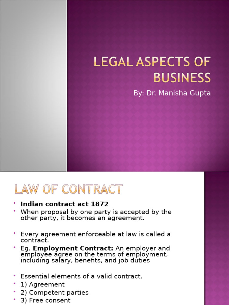 Indian Contract Act Essentials Explained | PDF | Offer And Acceptance ...