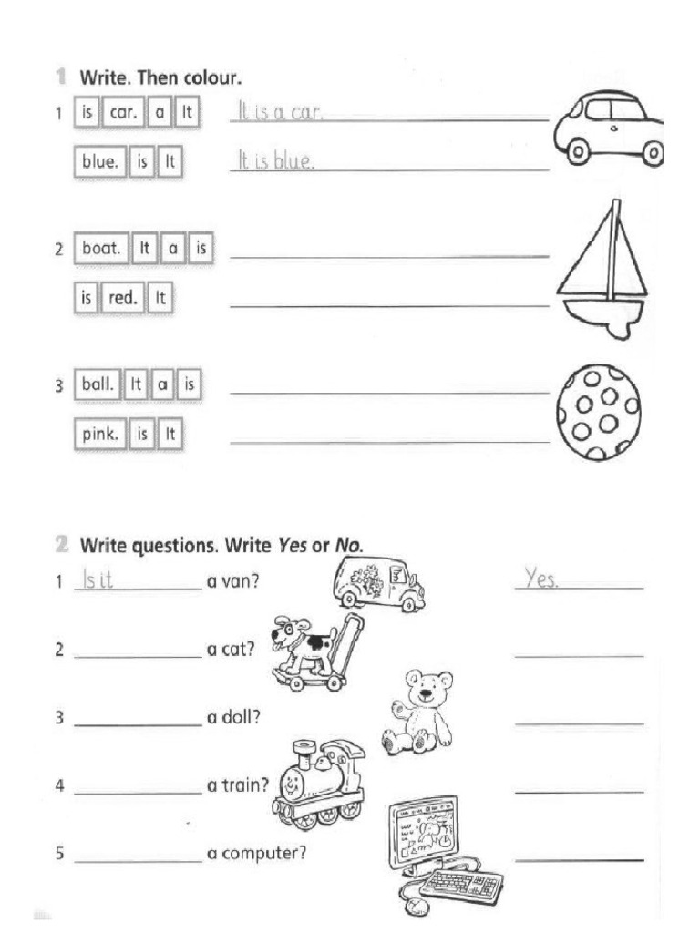 Sentence Building with 