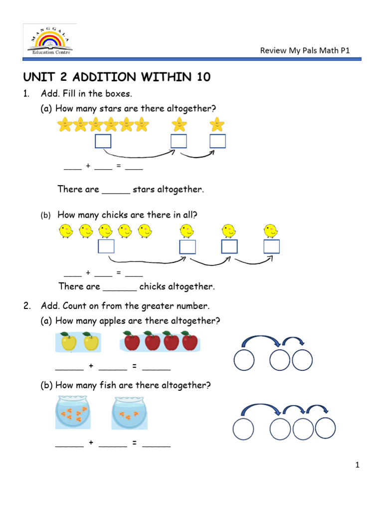 Addition Activities for Young Learners | PDF | Chess Theory | Chess